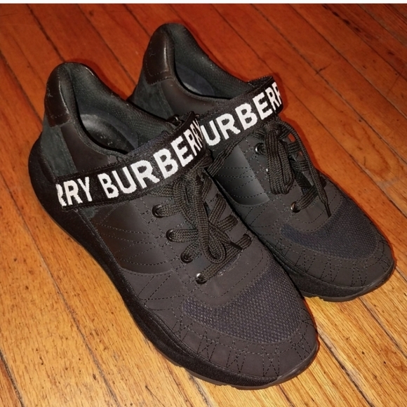 Burberry Ronnie Lace Up Logo Strap - Picture 1 of 15